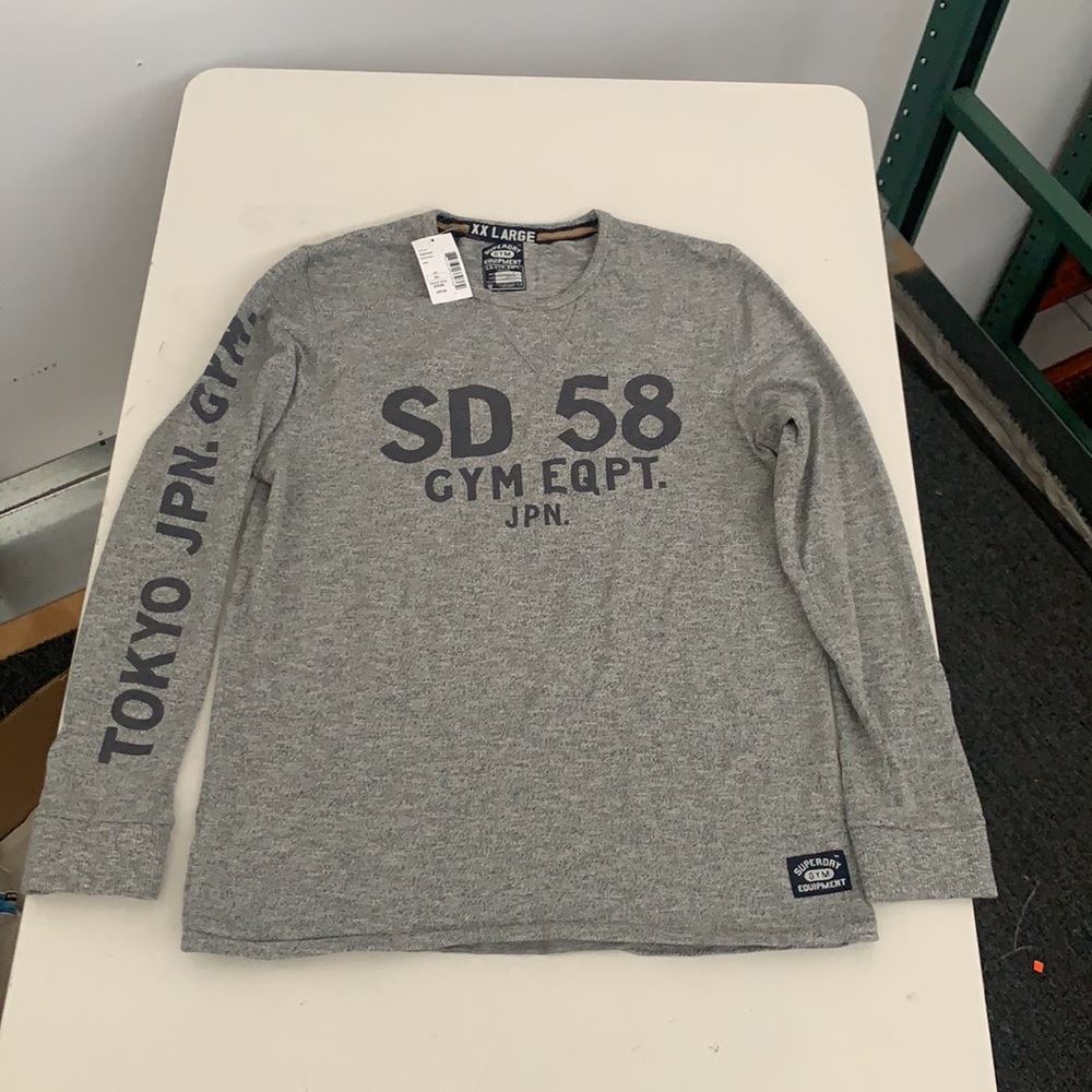 Superdry Long Sleeve T-Shirt- Size: XXL (NWT)